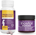 Save 10% on Women's Health &amp Wellness Bundle – Complete Vaginal Probiotics + Myo &amp D-Chiro Inositol Powder for Hormonal Balance Gut and Urinary Support