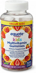 Kids Vitamins Multivitamin Gummies for Children Toddler Vitamins Vegetarian Formula Natural Flavors Dietary Supplements Vitaminas para Niños 300 Gummies