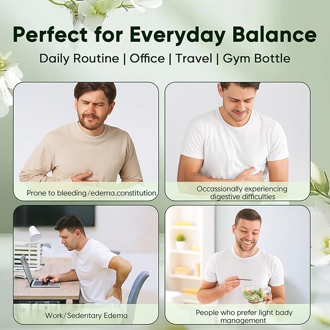 Debloat Powder Daily Digestion &amp Debloating Support Gut Balance &amp Water Retention Relief for Men &amp Women Peach Mango Flavor 200g / 7.05oz
