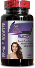 Female Wellness &amp Balance Support | Perimenopause Supplements support | Licorice Root Red Clover Aerial Parts Soy Isoflavones Sage &amp Resveratrol Capsules – 1 Bottles 60 Capsules