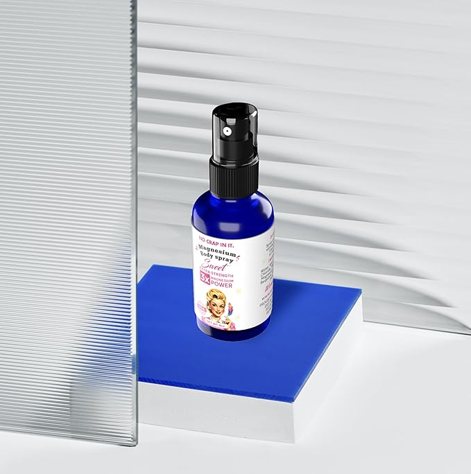 No Crap In It Magnesium Spray Triple Action!- Your Way to Wellness | Immediate Relief with Our Unique Magnesium Glycinate Citrate Chloride Blend Spray (Sweet)