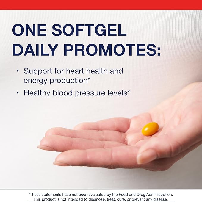 Metagenics CoQ10 ST-100-100 mg Ubiquinone with Vitamin E for Heart Energy &amp Antioxidant Support* - Non-GMO Gluten-Free Soy-Free - GMP Certified Facility - 120 Softgels