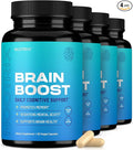Nootrix Brain Boost Nootropic Supplement | Supports Memory Mental Focus Cognitive Health &amp Energy | Caffeine-Free Promotes Healthy Mood &amp Brain Function w/Gingko Biloba &amp DMAE | 240 Cap