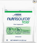 Nestle Nutrisource Fiber Fiber Supplement Unflavored 4 Gram Packet 75 Ct
