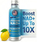 Herbtonics Liposomal NAD+ for Cellular Energy | Supports Healthy Aging Focus &amp Metabolism | Liposomal Delivery - Designed for Superior Absorption | 120ML Vegan Liquid Supplement (1 Month Supply)