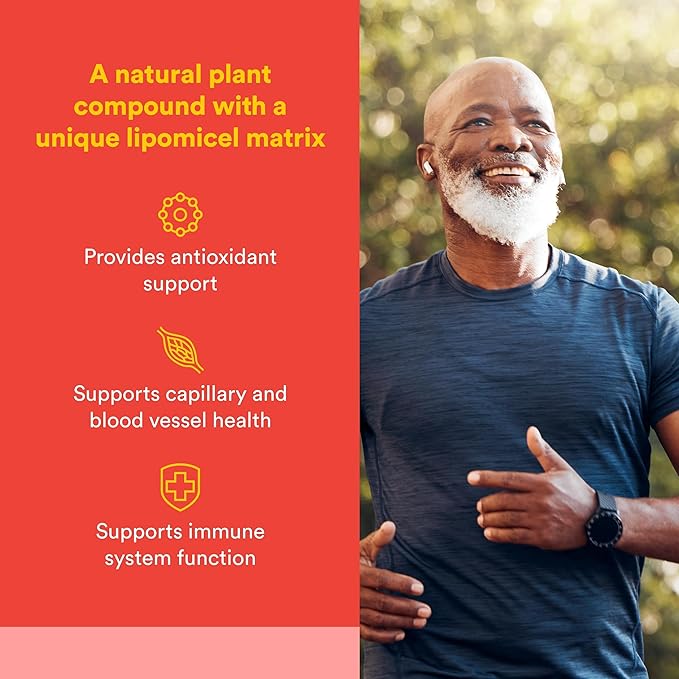 Natural Factors Quercetin LipoMicel Matrix for Superior AbsorptionGel 60 Count