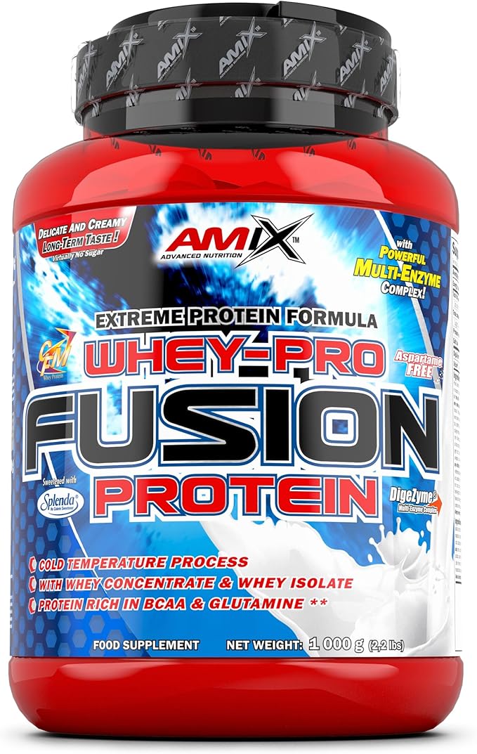 Amix WheyPro 111 Strawberry Fusion Protein Supplement by Amix