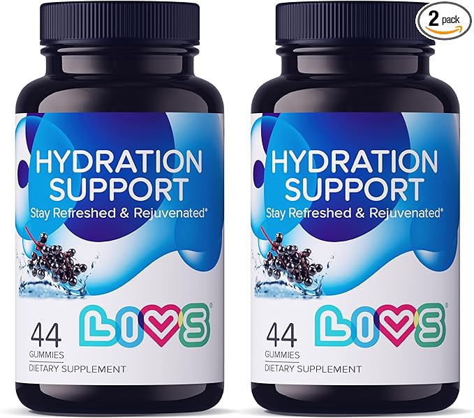 LIVS Electrolyte Gummies for Hydration Support &amp Post Workout Recovery – Mineral Supplement with Calcium Sodium Potassium and Zinc – Vegan Halal Kosher – Grape Flavor – 88 Count – Made in USA