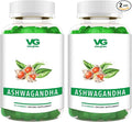 VITA GLOBE Ashwagandha Gummies 25mg with Vitamin D2 100mcg and Zinc 2mg Ashwagandha for Men and Women Supplement for Everyday Wellness Mood Balance and Immune Nutrition 60 Count 2 Pack