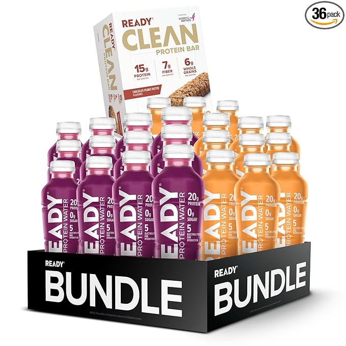 Ready® Best of Ready Bundle – Protein Water &amp Protein Bars