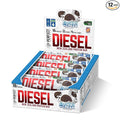 PERFECT SPORTS Diesel New Zealand Whey Protein Bars | Stevia Sweetened No Artificial Flavors | Low Sugar 18g Protein | 12 Pack (Cookies n' Cream)