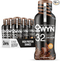 OWYN Only What You Need Pro Elite Chocolate Flavored Protein Shake 32g Protein 0g Sugar High Protein Dairy Free Gluten Free Plant Based Protein Drink 12 Count