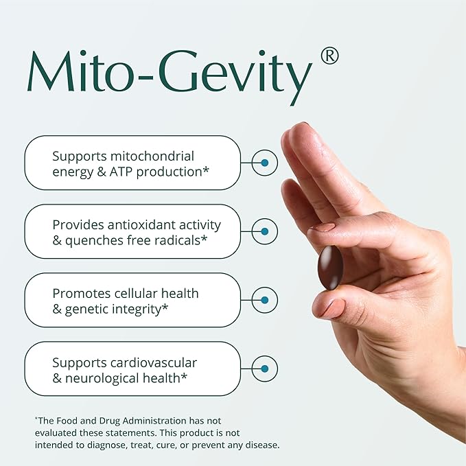 Natura Health Products Mito-Gevity (CV-Res-Q) Supplement – Mitochondrial Energy &amp Longevity Support* - Featuring Resveratrol Hawthorn Silibinol R-Alpha Lipoic Acid (R-ALA) (60 Capsules)