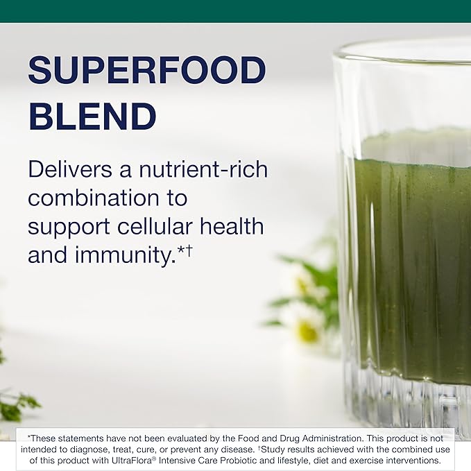 Metagenics PhytoMulti Superfoods - Organic Fruit &amp Vegetable Superfood Powder Blend - for Overall Wellness &amp Immune System Support - Tropical Fruit Flavor - 29 Servings - 10.58 Oz
