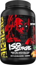Mutant ISO Surge Whey Protein Isolate Powder Acts Fast to Help Recover Build Muscle Bulk and Strength 1.6 lb - Big Orange Dreamsicle