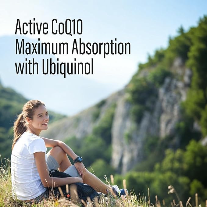 NANOWELL HeartOn Active CoQ10 Kaneka Ubiquinol 100 Plus Heart Health Supplemen - 30 Softgels X 3 Boxes for 3 Months (90 Count)