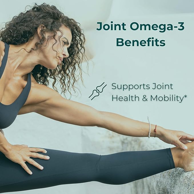 Iwi Omega-3 Minis &amp Joint Omega-3 Bundle 30 Servings Vegan Plant-Based Algae Omega 3 Krill &amp Fish Oil Alternative No Fishy Aftertaste