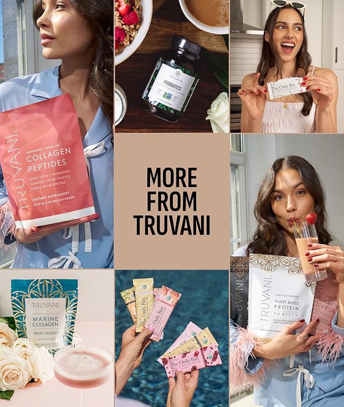Truvani Organic Whey Protein Powder | Chocolate | 20g Grass Fed Whey Protein | 20 Servings | USDA Organic &amp Non-GMO | Gluten Free | No Gums No Soy No Stevia No Added Sugars