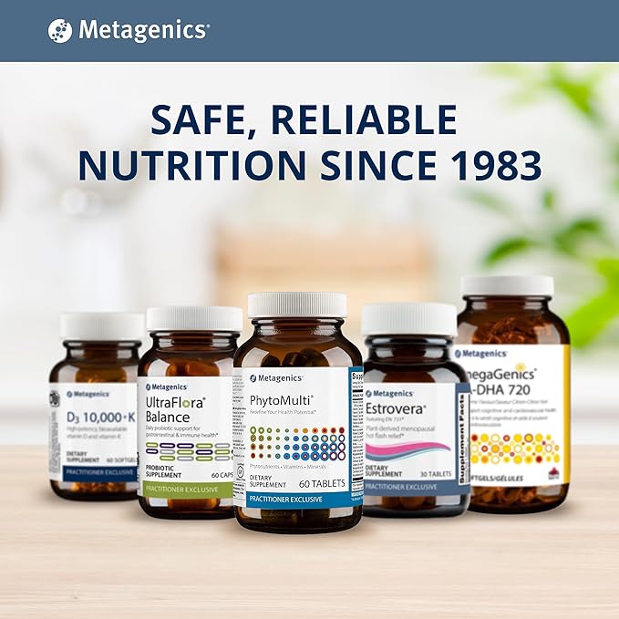 Metagenics Wellness Essentials - 30 Count OmegaGenics EPA-DHA 1000-60 Softgels and D3 5000-120 Softgels