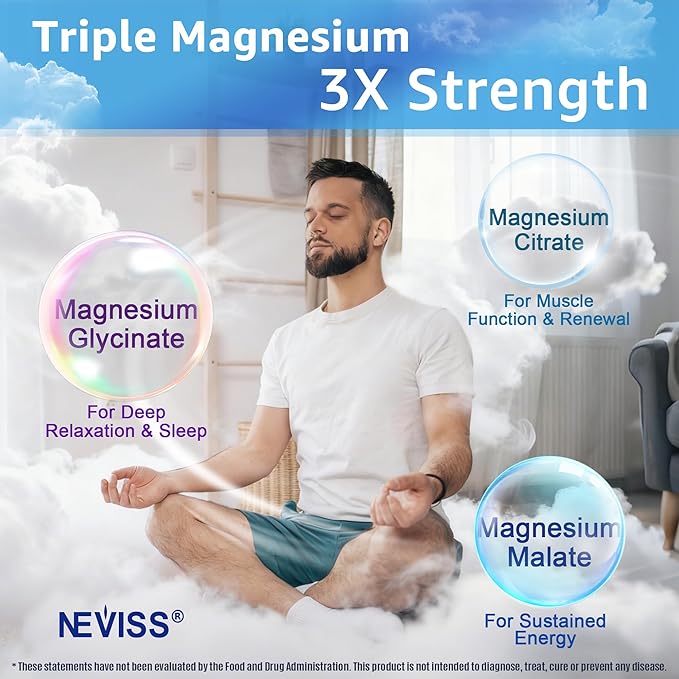 Magnesium Complex Gummies 400mg Magneisum Glycinate Citrate Malate + Turmeric GABA B6 B12 Kava Kava L-Theanine for Sleep Calm Relaxation Energy Magnesium Gummies for Women Men Vegan 60 Cts