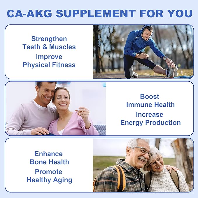 Berberine Supplement 1500mg + Liposomal Calcium AKG Supplement 1500mg