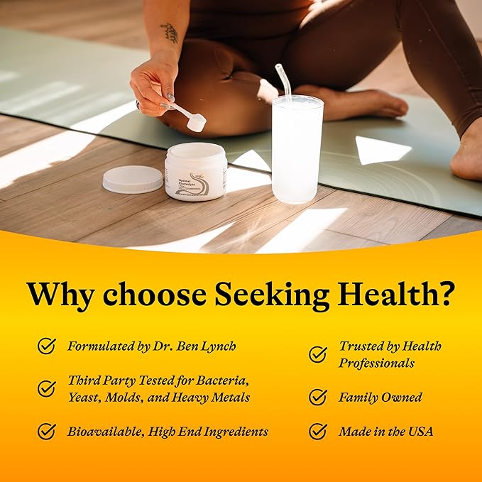 Seeking Health Optimal Electrolyte Powder Unflavored Healthy Energy and Endurance Support Promotes Hydration and Healthy Muscles Vegan and Vegetarian (30 Servings)*