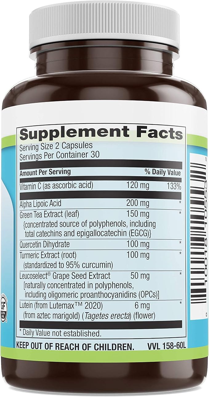 Livamed - Advanced Antioxidant Complex Veg Caps 60 Count