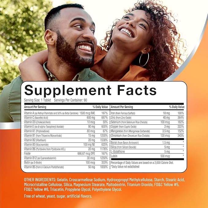 Basic Brands - Powerall Multivitamin - 90 Tablets - 2-Pack