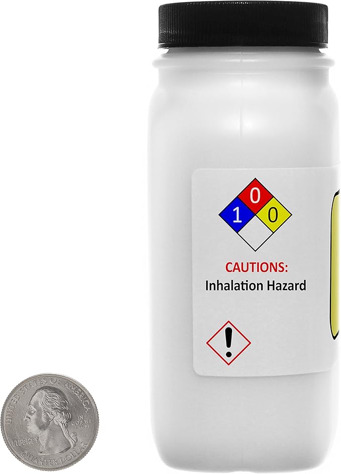 Calcium Carbonate [CaCO3] 97.55% ACS Grade Powder 1.5 Lb in Three Space-Saver Bottles