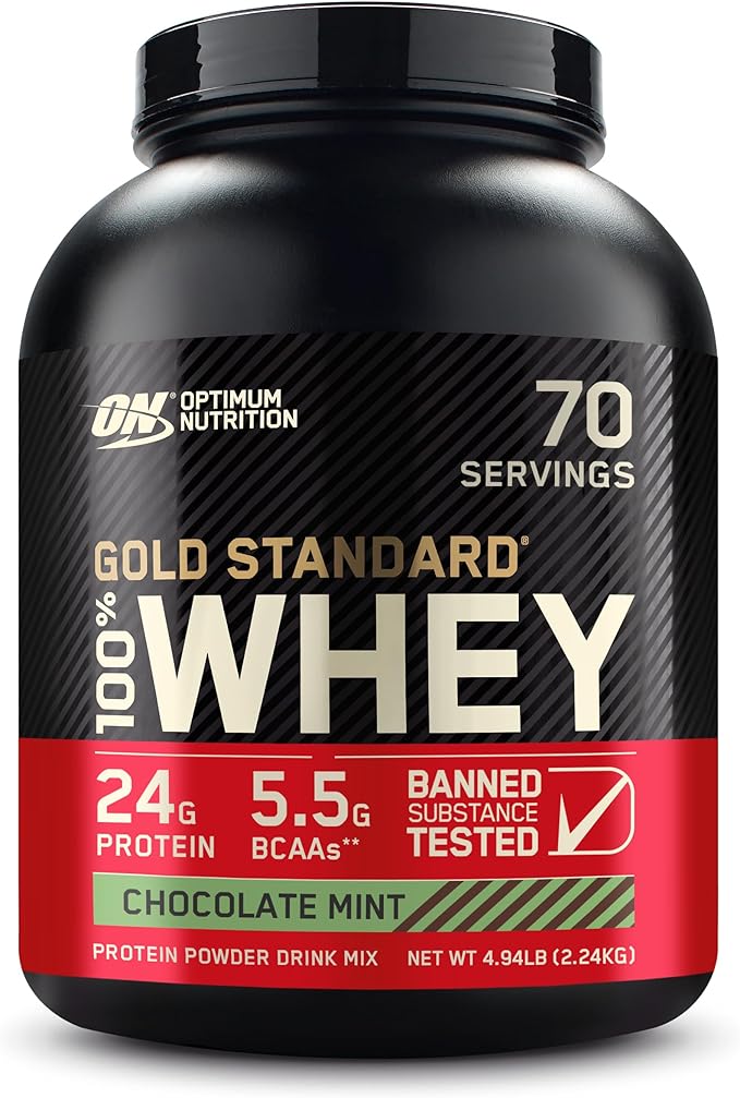 Optimum Nutrition Gold Standard® 100% Whey Chocolate Mint 4.94 lb (2.24 kg)