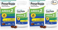 PreserVision AREDS 2 Eye Vitamin &amp Mineral Supplement Contains Lutein Vitamin C and E Zeaxanthin Zinc 120 Softgels (Packaging May Vary) (Pack of 2)