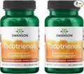 Swanson Double Strength Tocotrienols Antioxidant Supplement for Heart-Health-Conscious Adults with Delta- and Gamma-Tocotrienols (60 Liquid Capsules 100 mg Each 2 Pack)