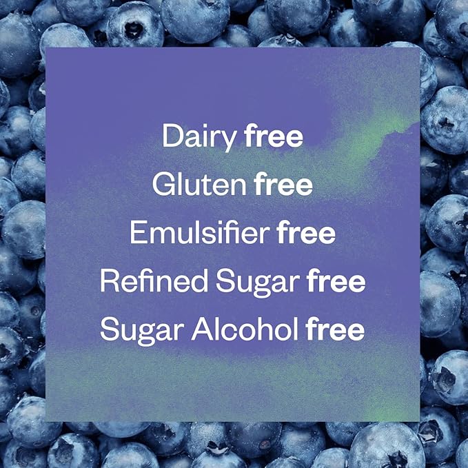 Floura Blueberry Matcha Fruit-Forward Fiber Bars– High Fiber Vegan Gluten &amp Dairy Free Low Calorie Healthy Snack Bars with Upcycled Produce for Gut Health [10 Pack]