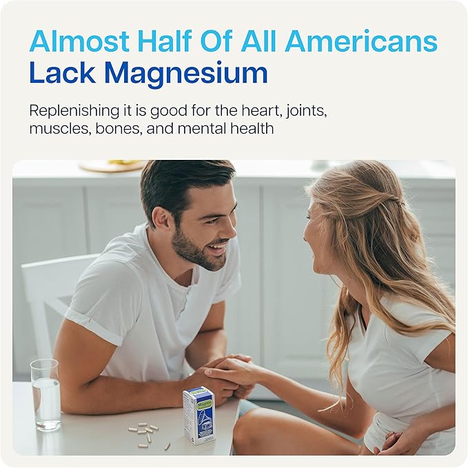 MAGNOX® AudioGuard Magnesium Supplement for Tinnitus Treatment | Tinnitus Relief for Ringing Ears | Natural Magnesium Complex | Dead Sea Minerals | High Absorption Magnesium | 60 Capsules