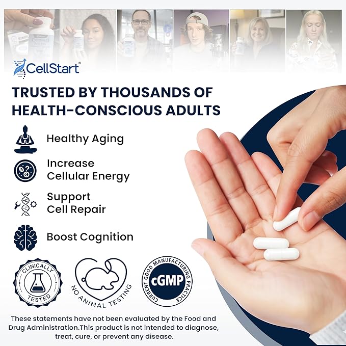 NAD+ Resveratrol Supplement 90 Capsules of 500mg | Anti Aging &amp Cellular Support Supplements for Women &amp Men - NAD Supplement Made in USA (1.5-Month Supply)