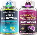 Women 50 Plus Multivitamin Gummies 60 Count + Mens Multivitamin Gummies 120 Count
