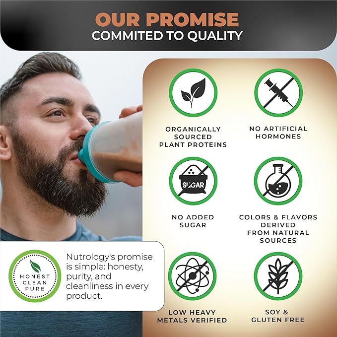 Nutrology TRIPACT Vegan Protein Powder for Vegan Protein Shakes Chocolate Peanut Butter (20 Servings) BCAA Natural Plant Based BCAA Powder Orange Coconut Flavor (30 Servings)