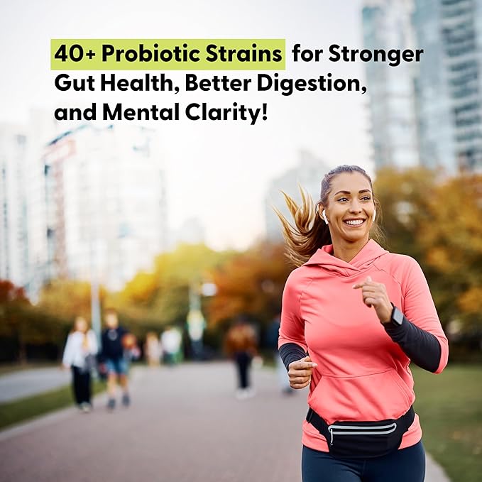LIVELY VITAMIN CO. Great Guts Probiotic - 25 Billion CFU Probiotic - Balance Gut Microbiome GI Tract Inflammation Indigestion Reflux Upset Stomach &amp Diarrhea - 90 Caps