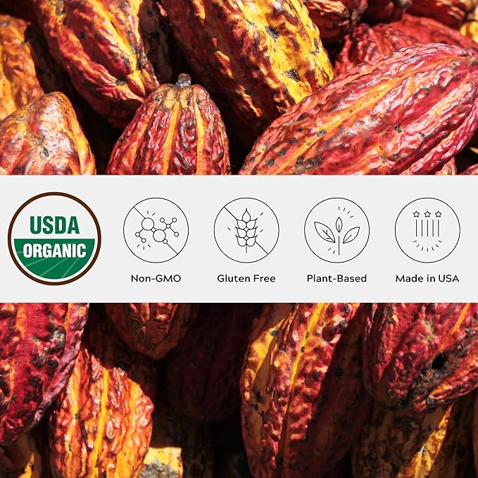 Organic 8 Mushroom Immunity Powder Non-GMO - Turkey Tail Chaga Cordyceps Shiitake Reishi Maitake Lion's Mane and Mesima - Vegan Mushroom Supplement in a Resealable Glass Jar
