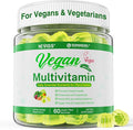 NEVISS Vegan Multivitamin for Women &amp Men w/Methyl B12 D3 K2 Plant Based Omega 3 (DHA+EPA) Iron Choline Zinc Whole Food Daily Vitamins Gummies for Vegans &amp Vegetarians Sugar Free 60Cts