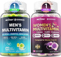 Women 50 Plus Multivitamin Gummies 60 Count + Mens Multivitamin Gummies 60 Count