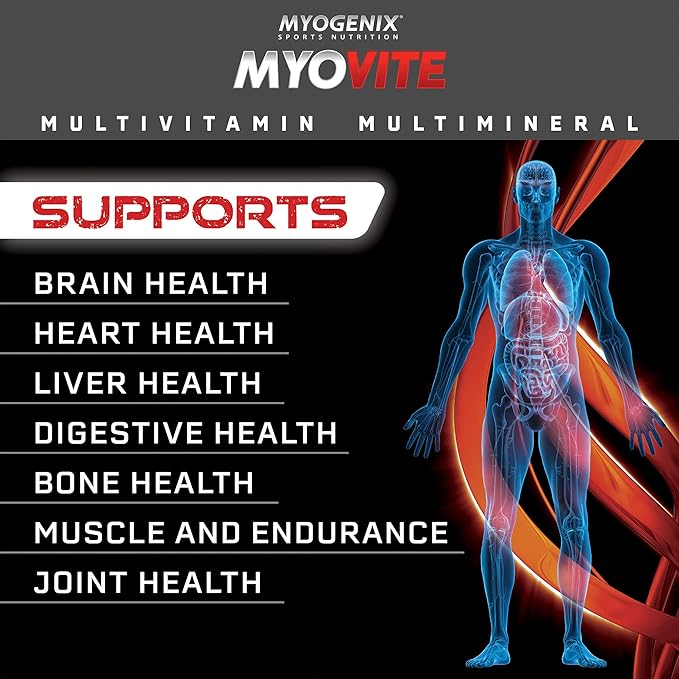 Myogenix Myovite Multivitamin &amp Myolean Whey Protein Bundle – Complete Daily Nutrition &amp Wellness Support