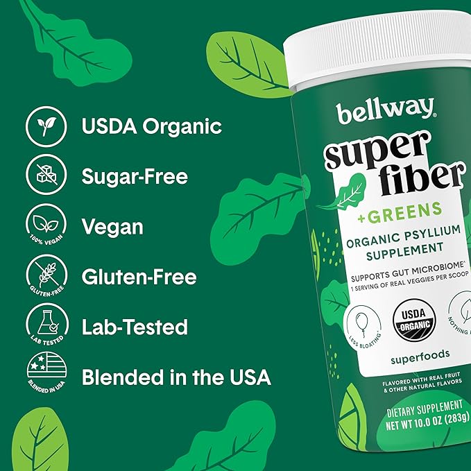 Bellway Super Fiber Powder + Greens Super Fiber Gummies
