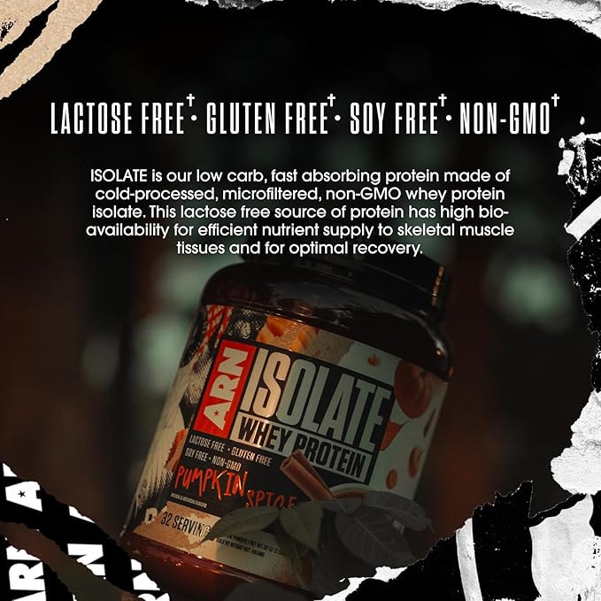 Arms Race Nutrition | ARN | Isolate Whey Protein (32 Servings Chocolate Ice Cream)