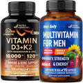 NUTRAHARMONY Vitamin D3 K2 &amp Multivitamins for Men Capsules