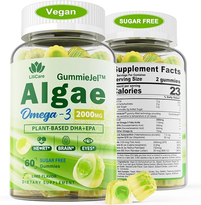 Vegan Omega 3 Gummies &amp 5HTP Gummies