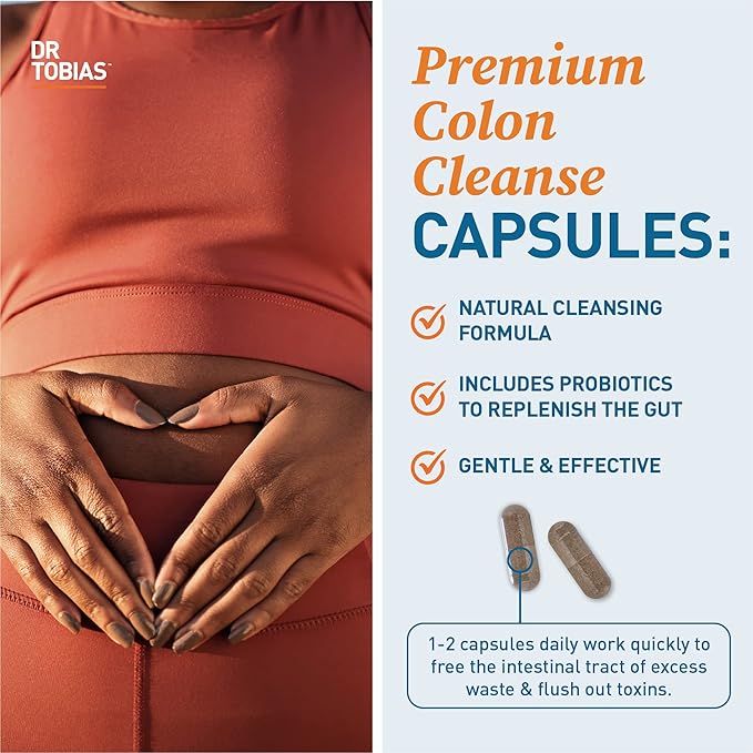 Dr. Tobias Colon 14 Day Cleanse and Deep Immune Probiotics and Prebiotics - Supports Temporary Detox and Ongoing Gut Health Non-GMO
