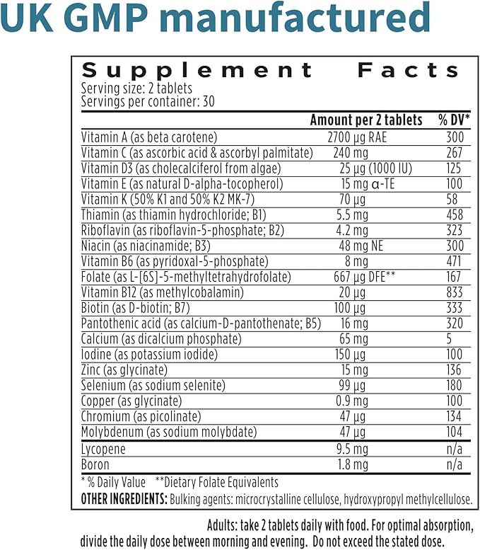 Multivitamin &amp Minerals for Men + Astaxanthin Complex Vegan Bundle Sustained Release Advanced Multivitamin + 4 mg H. Pluvialis Natural Astaxanthin by Igennus