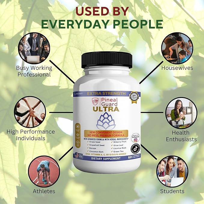Pineal Guard Ultra Eye Health Supplement 60 Capsules 30-Day Supply (2)