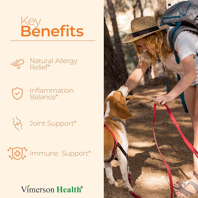 Vimerson Health Quercetin with Bromelain &amp Boswellia Turmeric Supplement – Powerful Joint Immune Support Duo